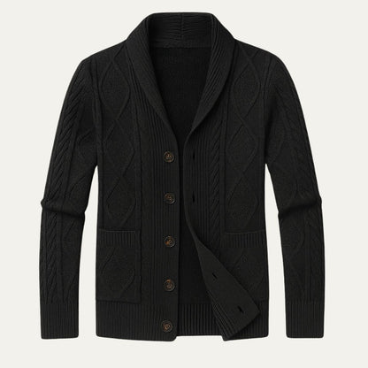 The Manchester 100% Cashmere Cardigan for Men