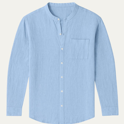 The Brighton Linen Shirt –  Long Sleeve Shirt for Men