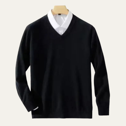 The Brambleton Cashmere Sweater – Men's 100% Soft Luxury Wool Knit Sweater
