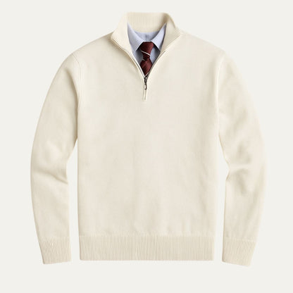The Bronx Modern Quarter Zip Sweater for Men