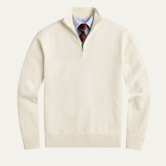 The Bronx Modern Quarter Zip Sweater for Men