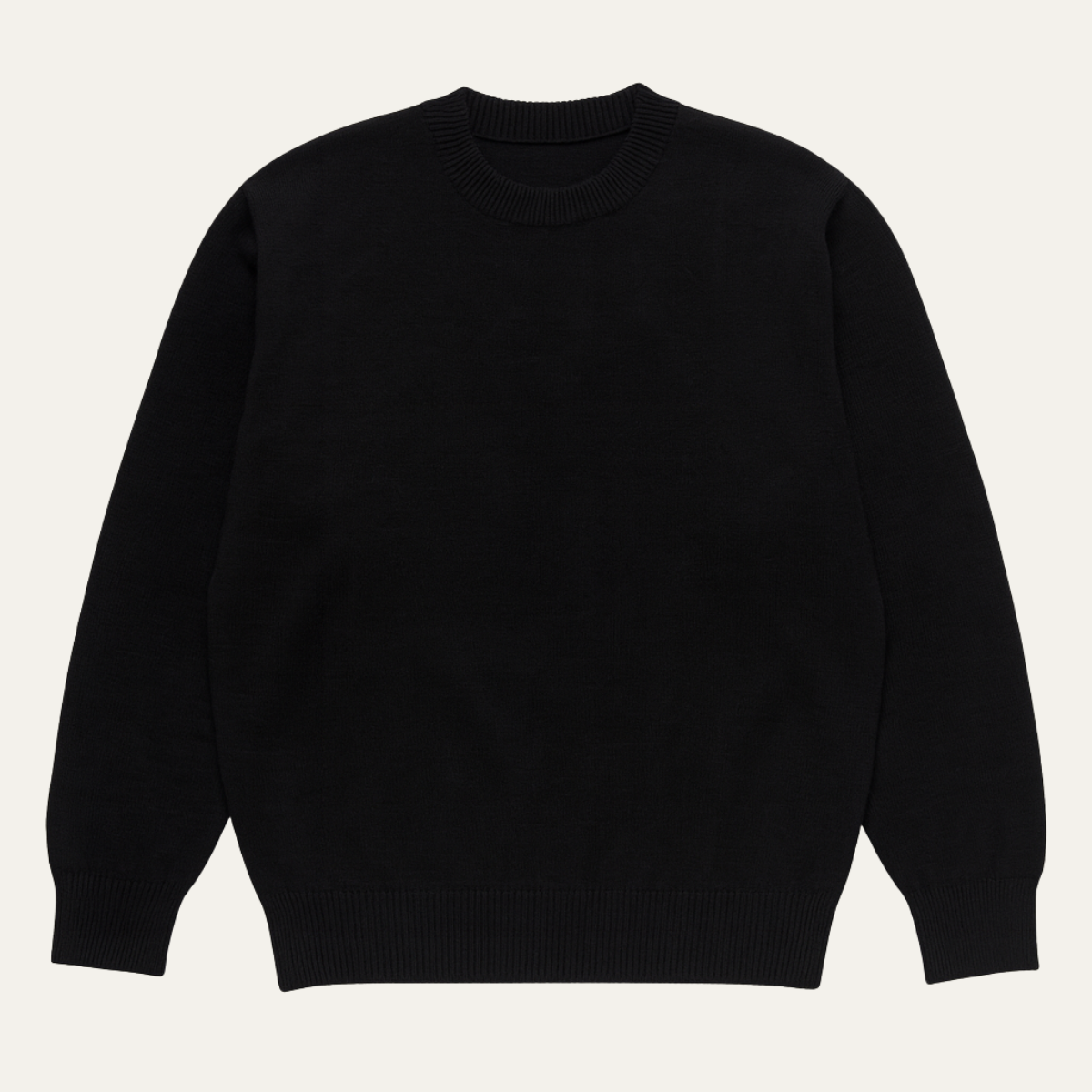 The Cuneo Men’s Classic Plain Crew Neck Knit Sweater