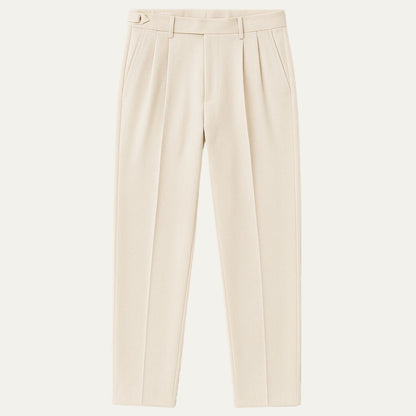 The Savile Pleated Pants for Men