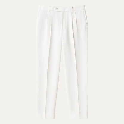 The Cetara Men’s Casual Pleated Straight Leg Dress Pants