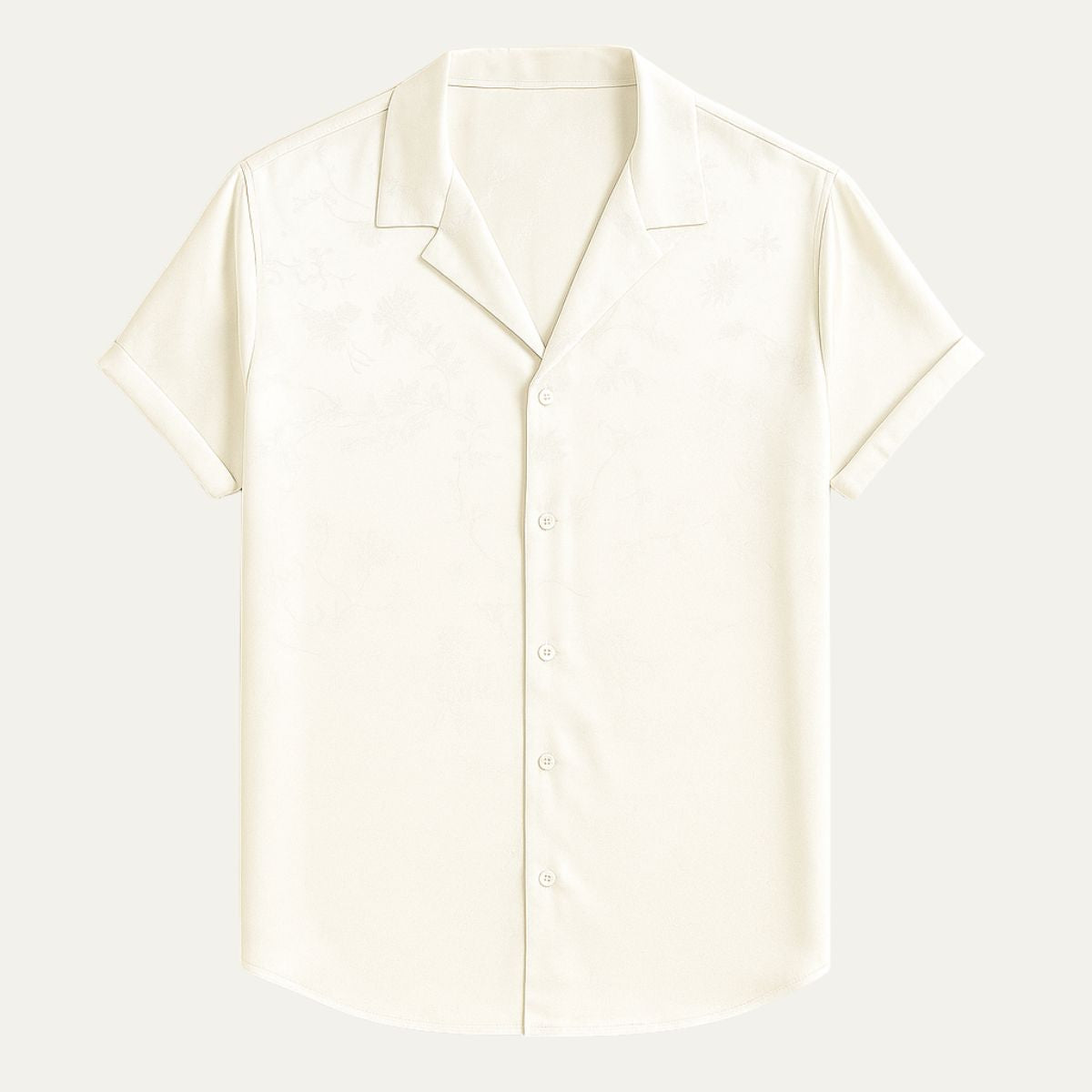 The Hawthorn Satin Shirt for Men