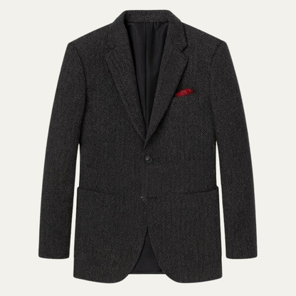 The Montesacro Men’s Tweed Herringbone Wool Blazer Suit