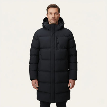 The Wickham Men's Insulated Longline Puffer Coat