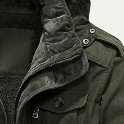 The Bellshire Men’s Insulated Winter Parka Jacket with Hood