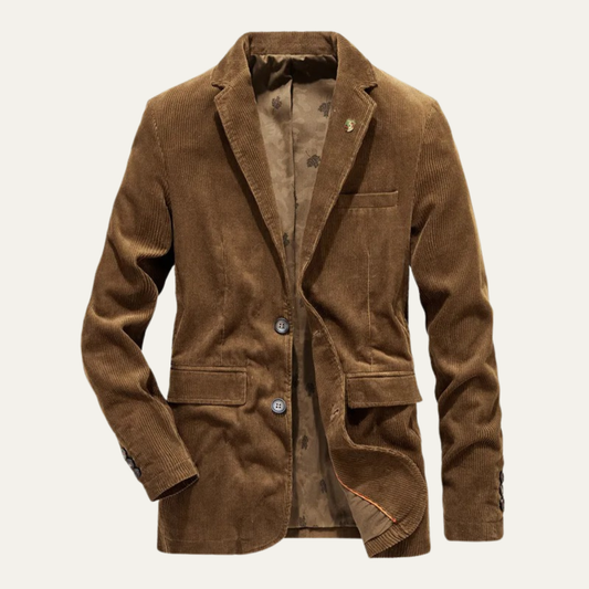 The Ridgewell Men’s Vintage Corduroy Blazer