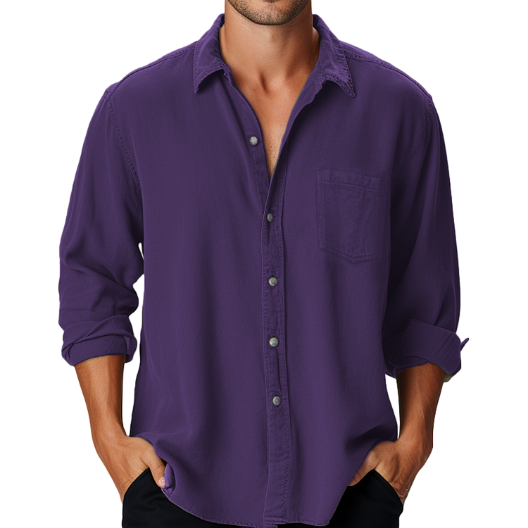 Classic Cotton Long Sleeve Shirt for Every Occasion