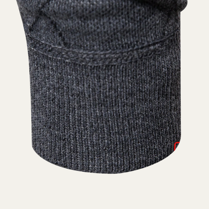 The Viareggio Men’s Half Zip Knit Stand Collar Sweater