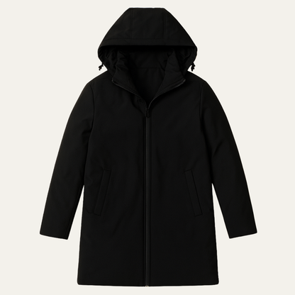 The Hanover Men’s Winter Warm Classic Fit Hooded Coat