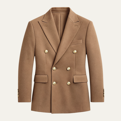 The Knightsbridge Men’s Classic Double Breasted Blazer Suit with Gold Buttons
