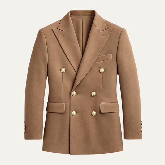 The Knightsbridge Men’s Classic Double Breasted Blazer Suit with Gold Buttons