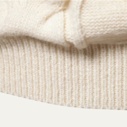 The Windwood Men’s Cable Winter Casual Round Neck Knit Sweater