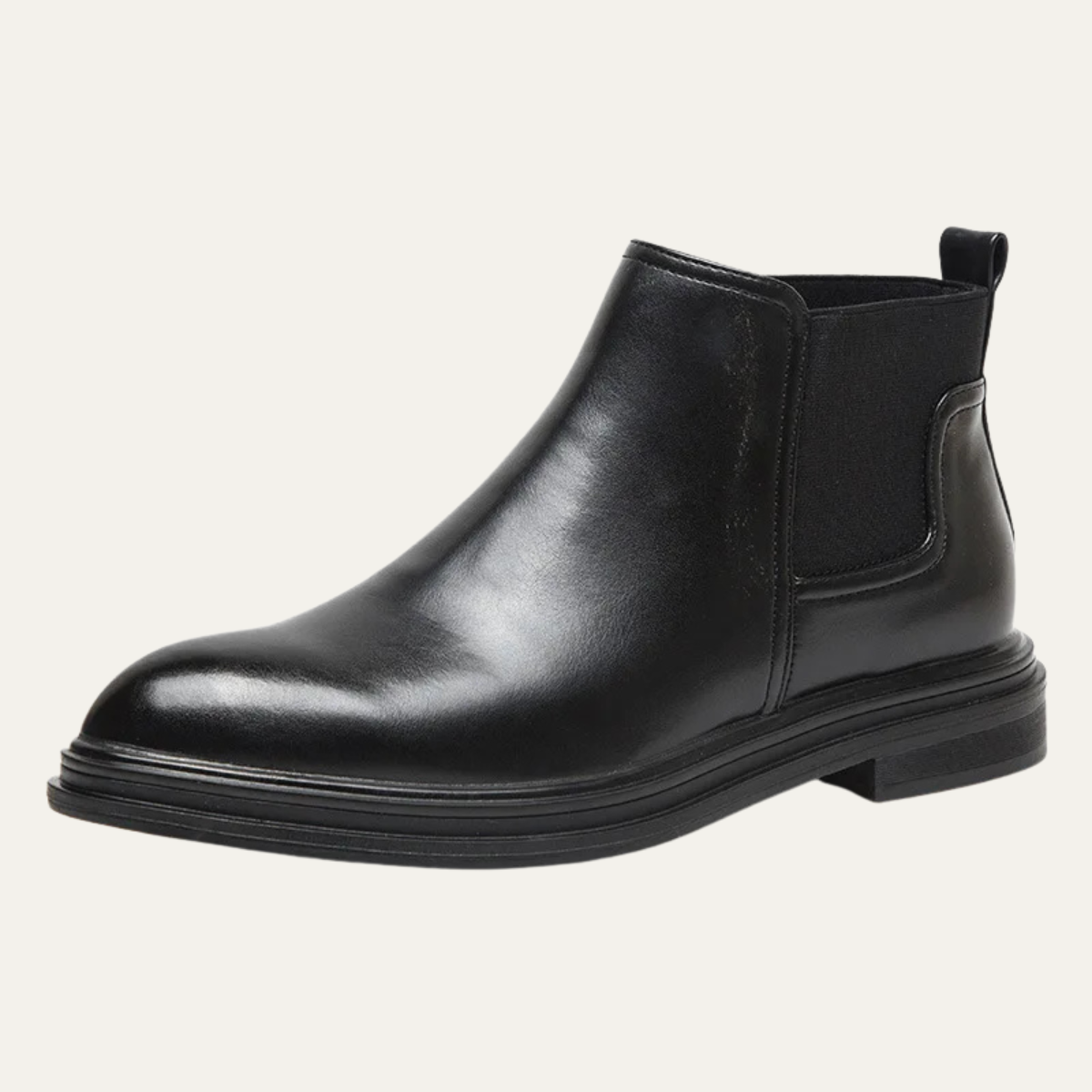The Orosei Men’s Slip On Winter Business Leather Chelsea Boots