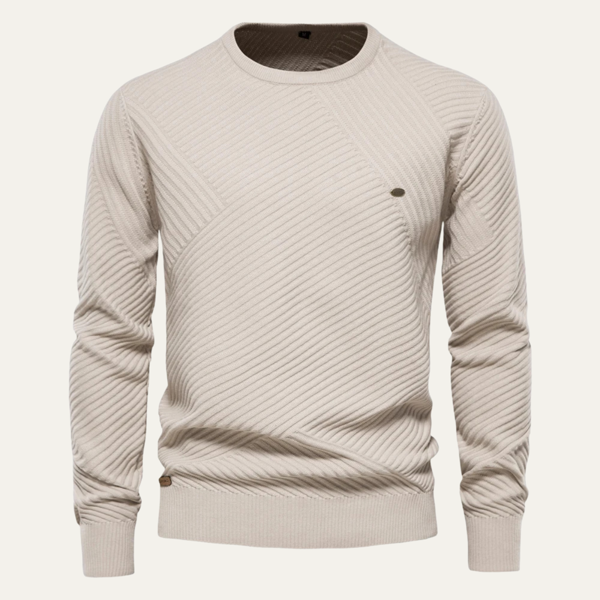The Stirling Men’s Casual Slim Fit Knit Crew Neck Sweater