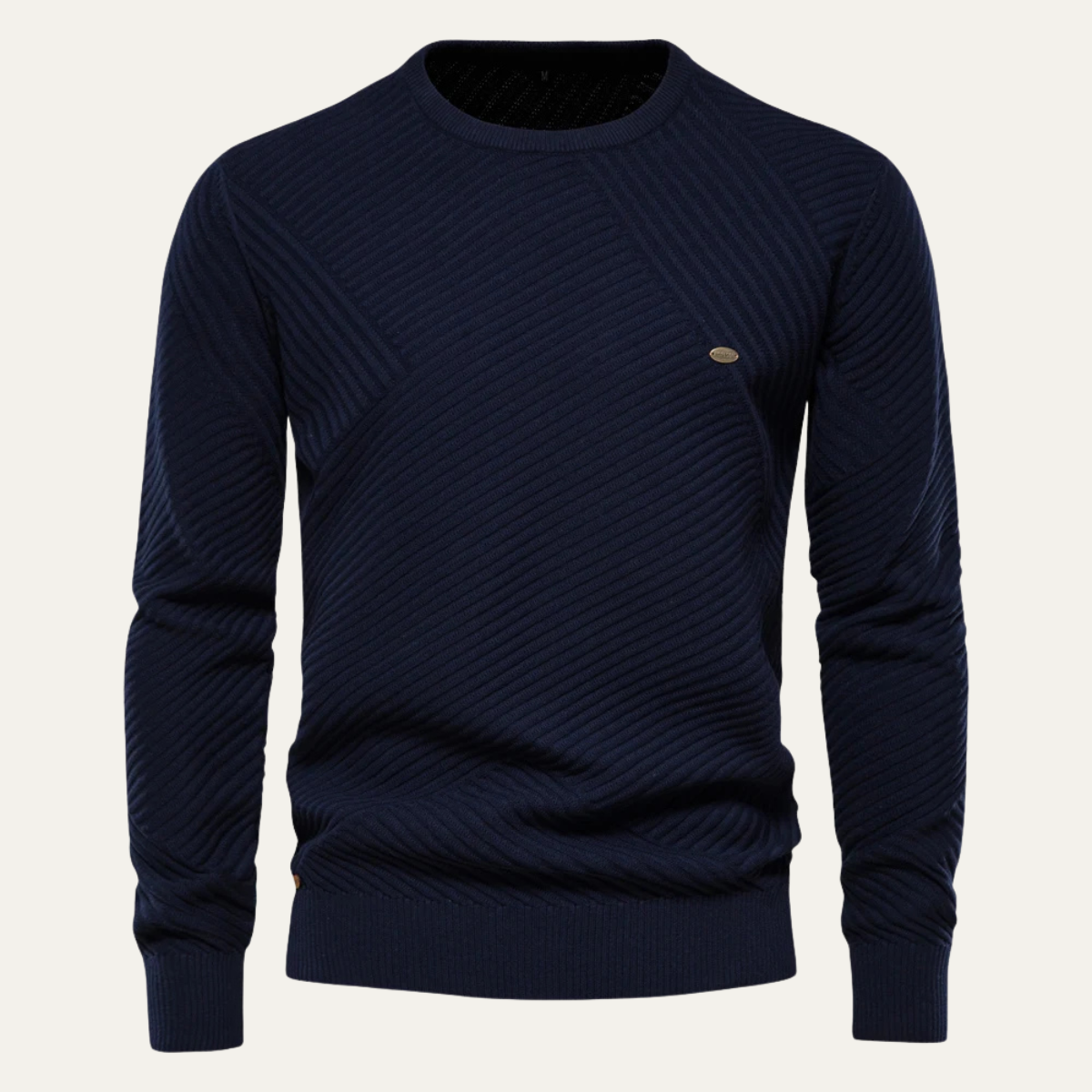 The Stirling Men’s Casual Slim Fit Knit Crew Neck Sweater