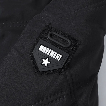 The Lucca Alta Men’s Stand Collar Diamond Pattern Thermal Quilted Jacket