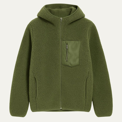 The Hamilton Fleece Lined Teddy Wool Jacket for Men