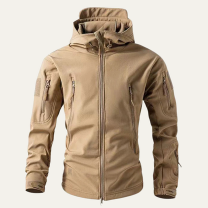 The Falkirk Men’s Waterproof Tactical Jacket with Hood