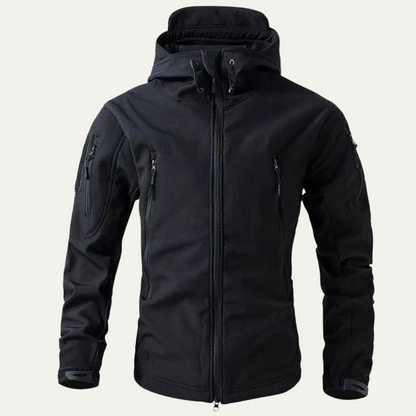 The Falkirk Men’s Waterproof Tactical Jacket with Hood