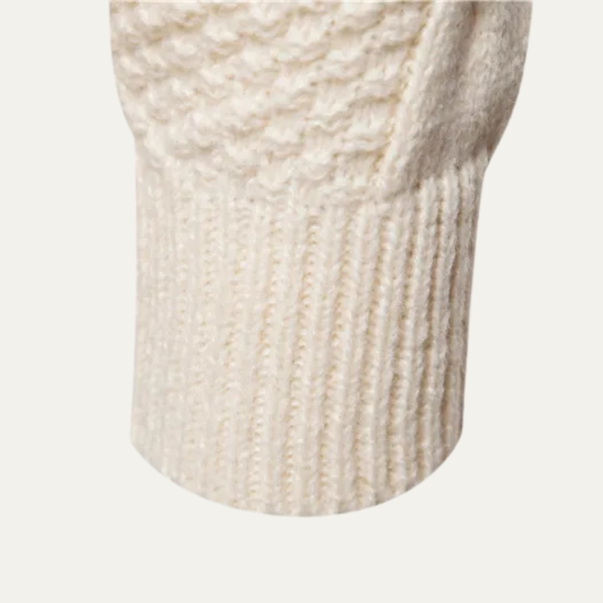 The Windwood Men’s Cable Winter Casual Round Neck Knit Sweater