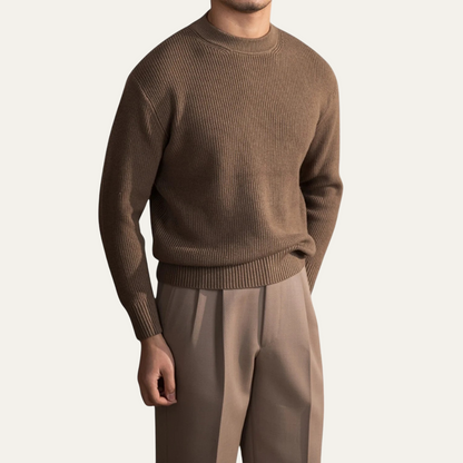 The Sunningdale Men's Wool Blend Crew Neck Sweater