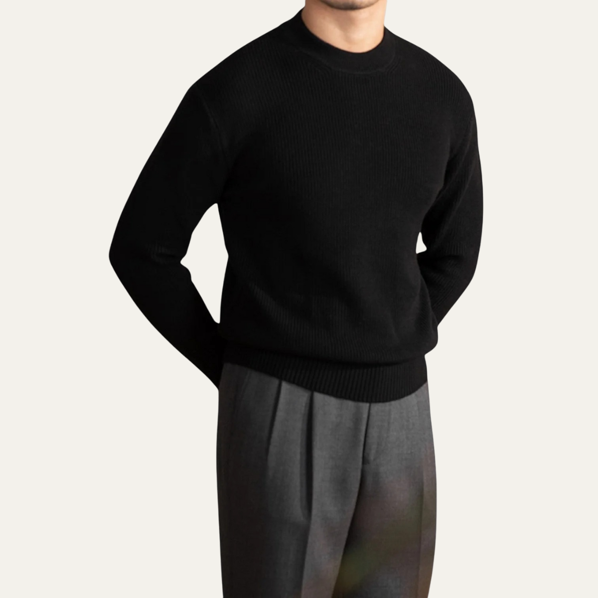 The Sunningdale Men's Wool Blend Crew Neck Sweater