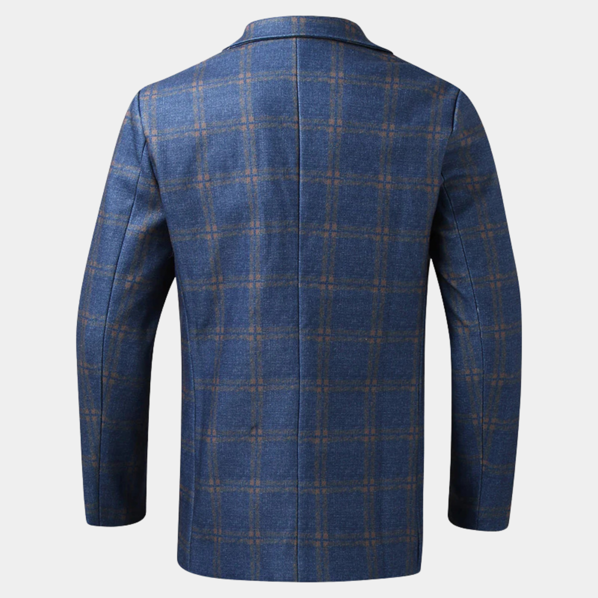 The Willoughby Men’s Classic Tailored Fit Suit Plaid Blazer