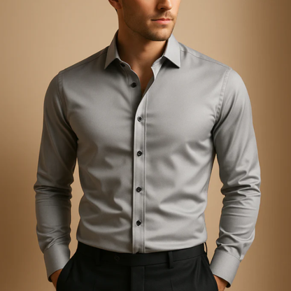 The Yorkminster Men’s Formal Slim Fit Dress Shirt