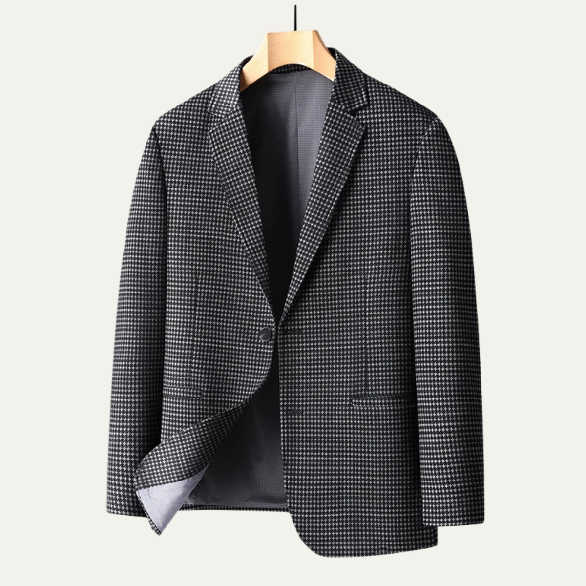 The Wiltshire Men’s Checkered Smart Business Casual Work Jacket