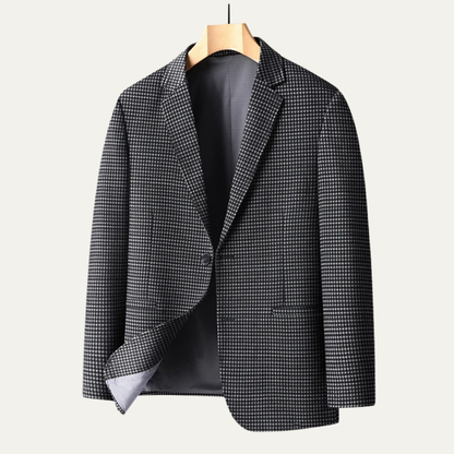 The Wiltshire Men’s Checkered Smart Business Casual Work Jacket