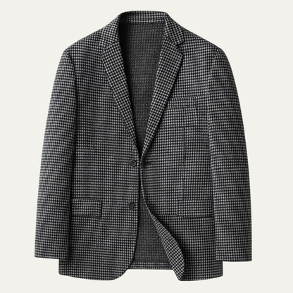 The Wiltshire Men’s Checkered Smart Business Casual Work Jacket