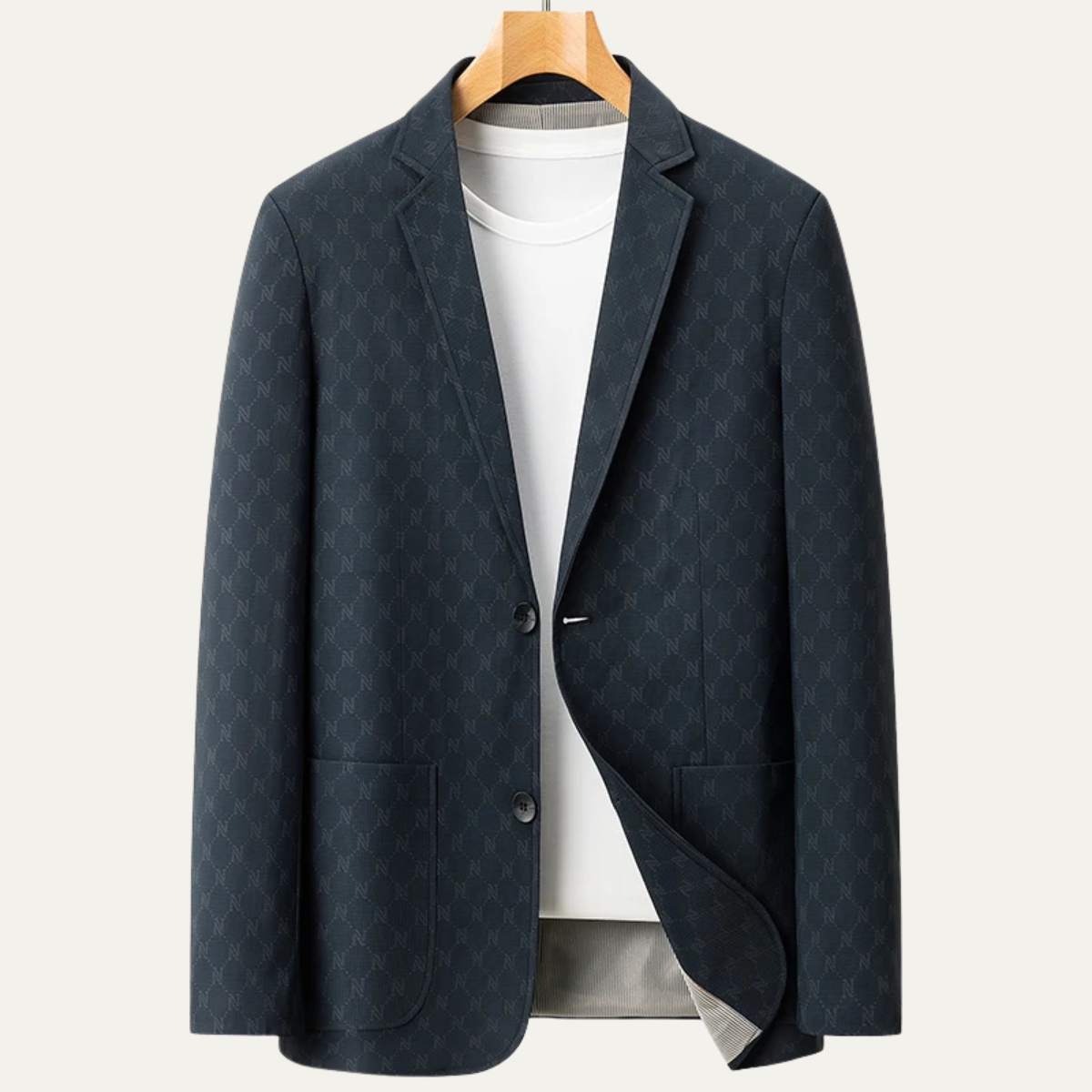 The Sussex Men’s Lightweight Patterned Business Casual Work Jacket
