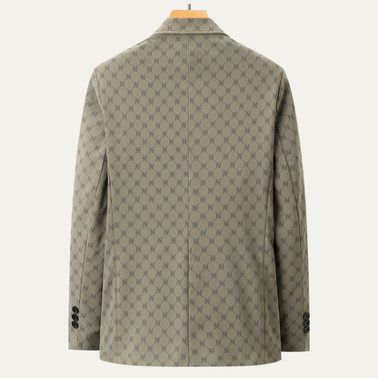 The Sussex Men’s Lightweight Patterned Business Casual Work Jacket