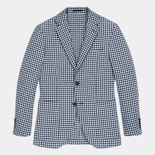 The Hartford Men’s Cotton Half Zip Ribbed Knit Sweater with Stand Collar