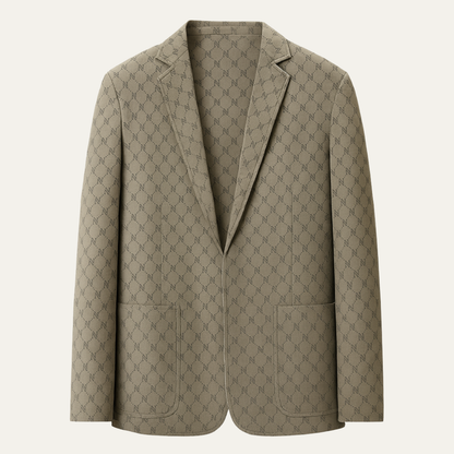 The Sussex Men’s Lightweight Patterned Business Casual Work Jacket