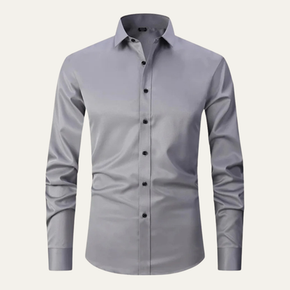 The Grosseto Men’s Classic Button Up Dress Smart Shirt