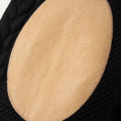 The Cervo Men’s Button Collar Knit Jacquard Sweater