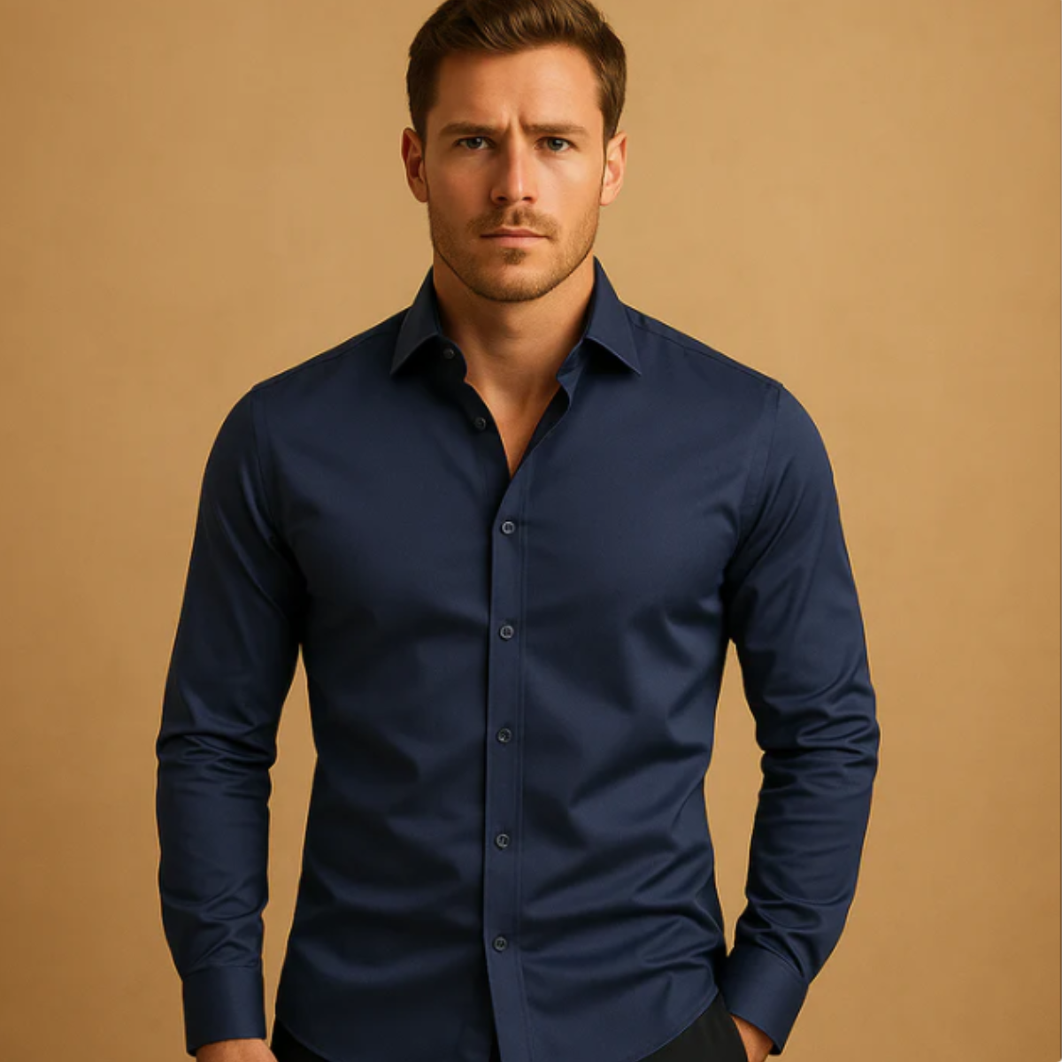 The Yorkminster Men’s Formal Slim Fit Dress Shirt