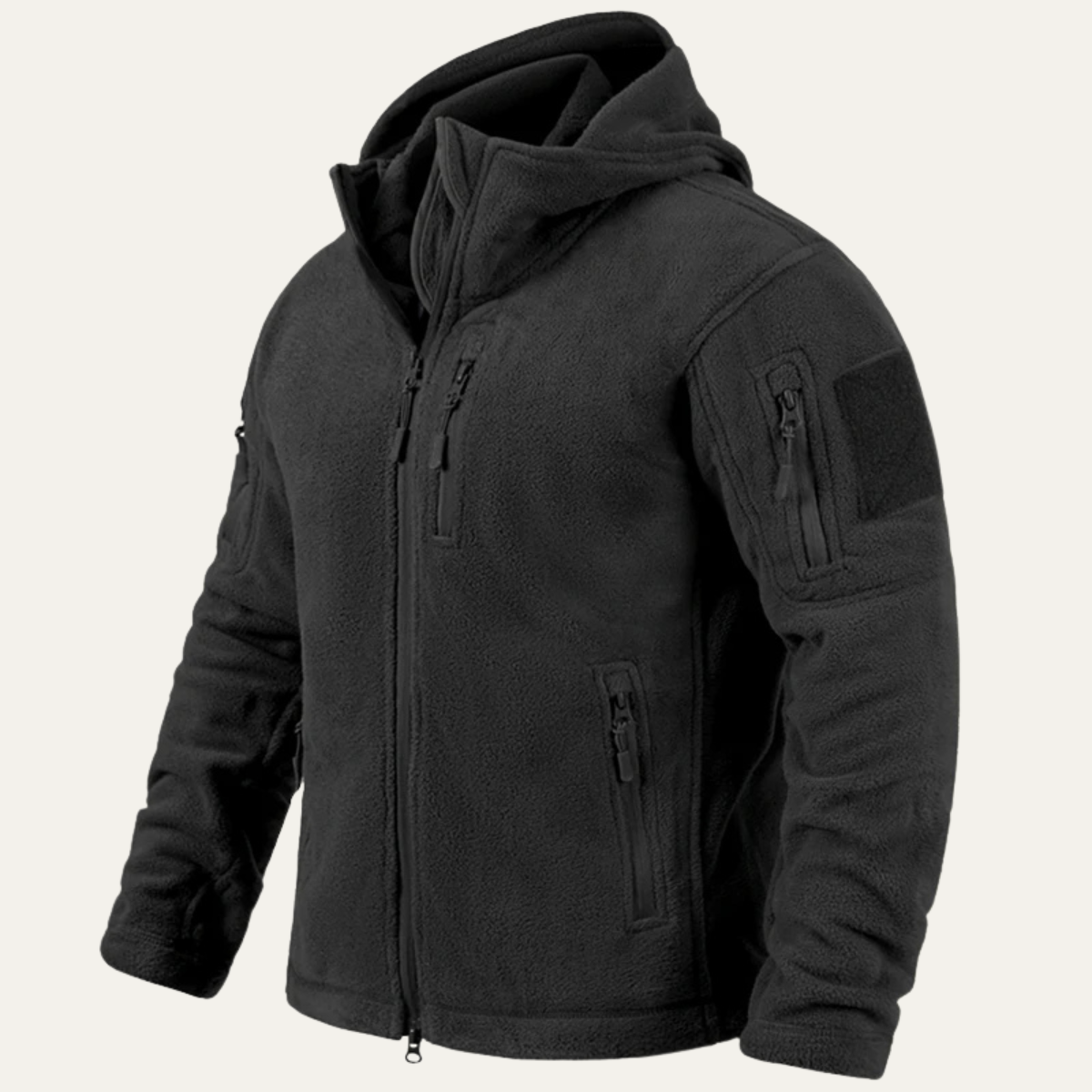 The Moray Men's Winter Fleece Tactical Hooded Jacket