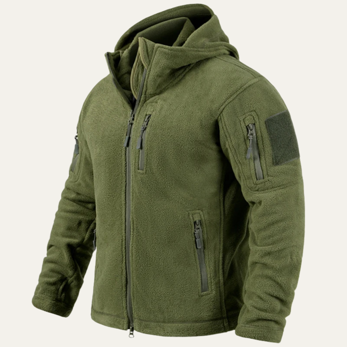 The Moray Men's Winter Fleece Tactical Hooded Jacket