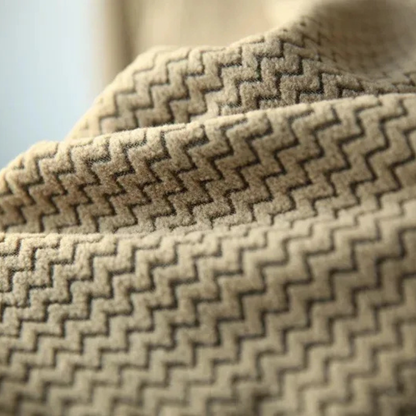 The Bellano Men’s Half Zip Fleece Sweater with Chest Pocket