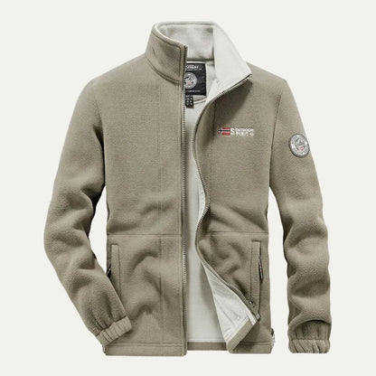 The Oslo Fleece Lined Warm Outdoor Jacket for Men