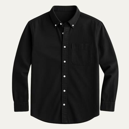 The Melrose Men’s Classic Oxford Style Button Up Dress Shirt