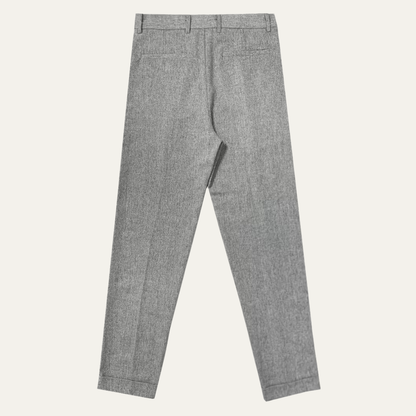 The Dunsborough Men’s Business Tailored Pleated Dress Pants