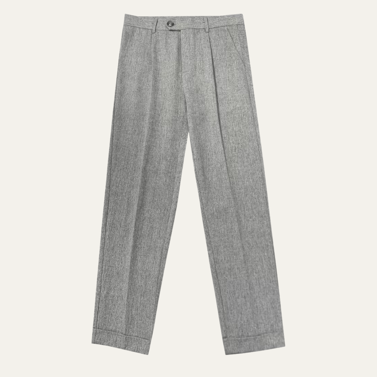 The Dunsborough Men’s Business Tailored Pleated Dress Pants