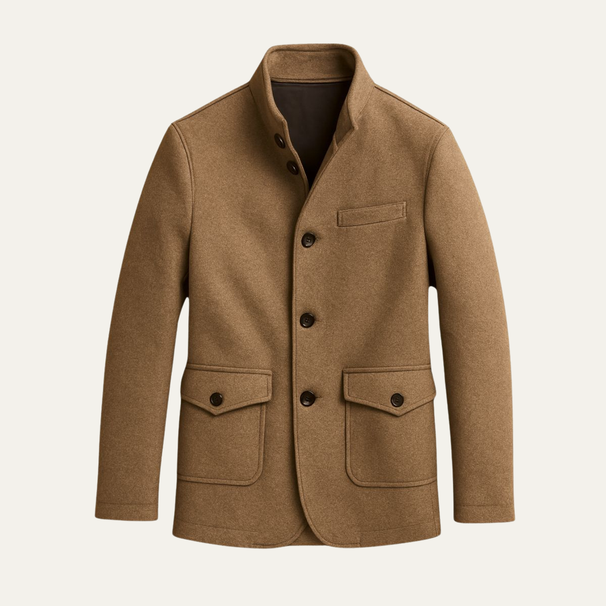 The Rome Wool Coat – Men’s Smart Tailored Overcoat