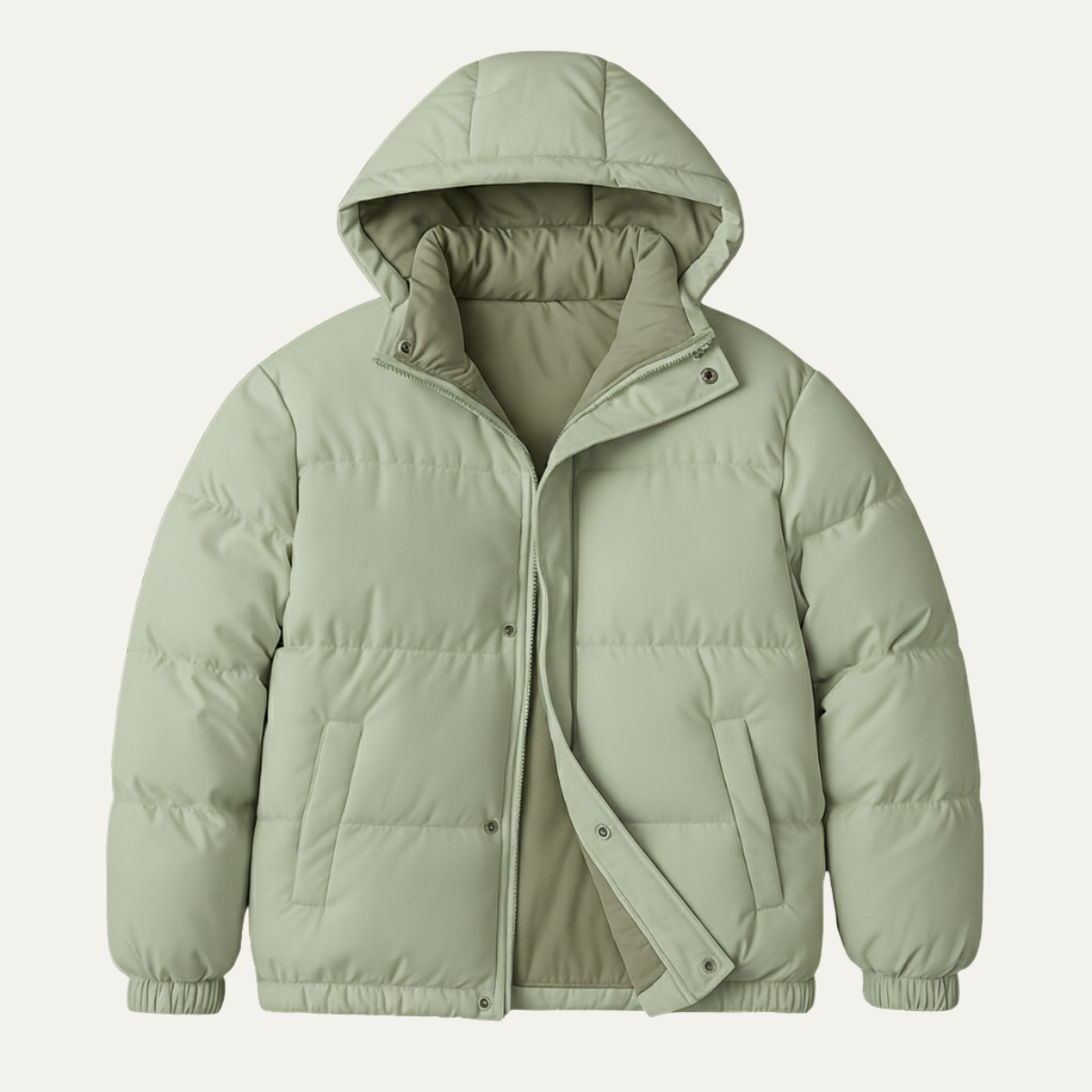 The Kingsbury Men’s Warm Quilted Puffer Hooded Winter Jacket